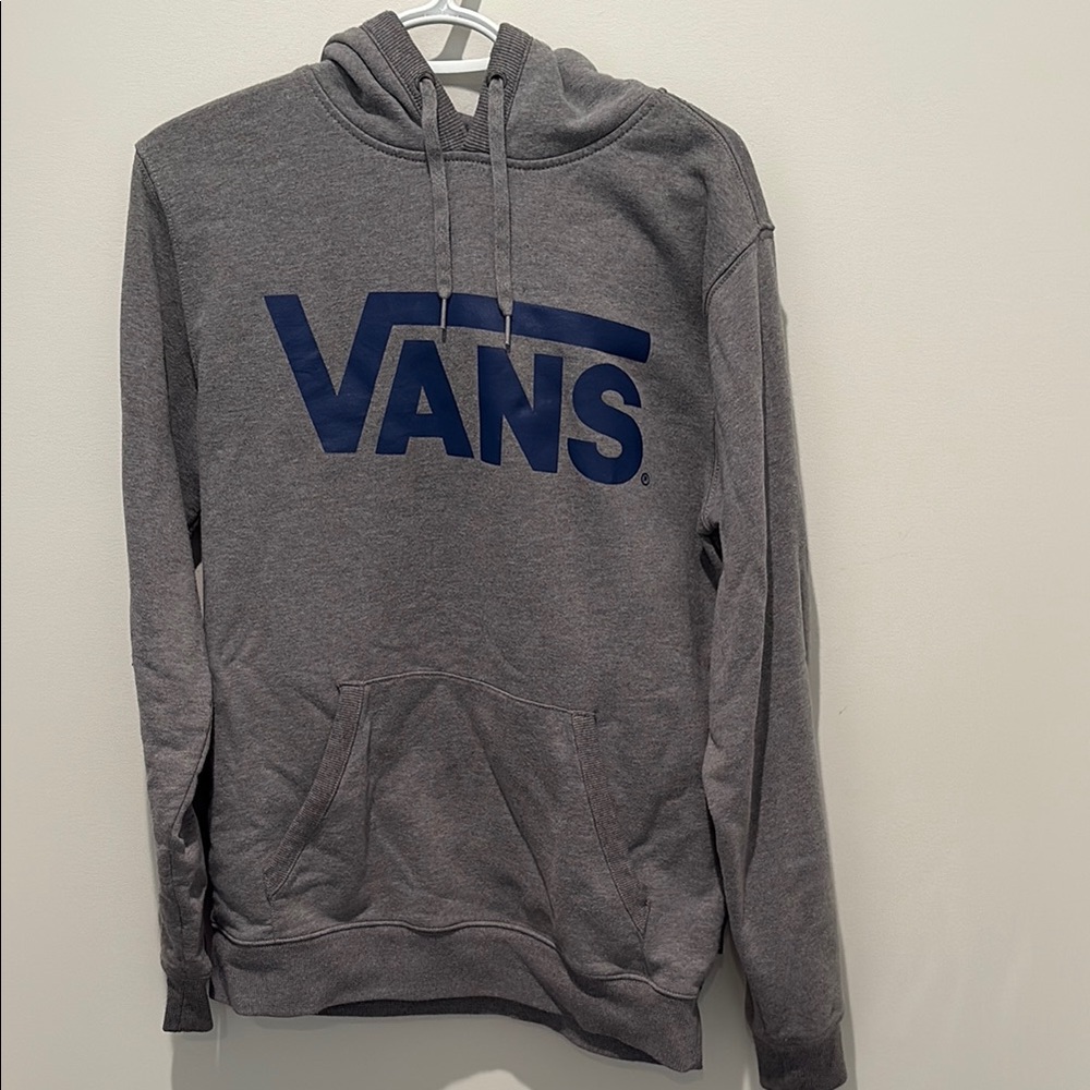 Vans Gray Hoodie for Men size small